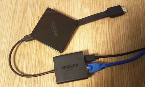 Amazon Fire TVに有線接続